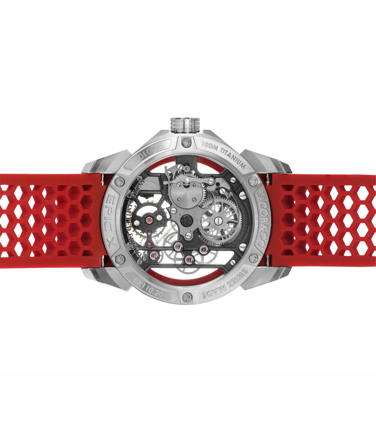 Jacob & Co. Epic X Titanium Red Neoralithe Inner Ring (Wonders of India Edition)