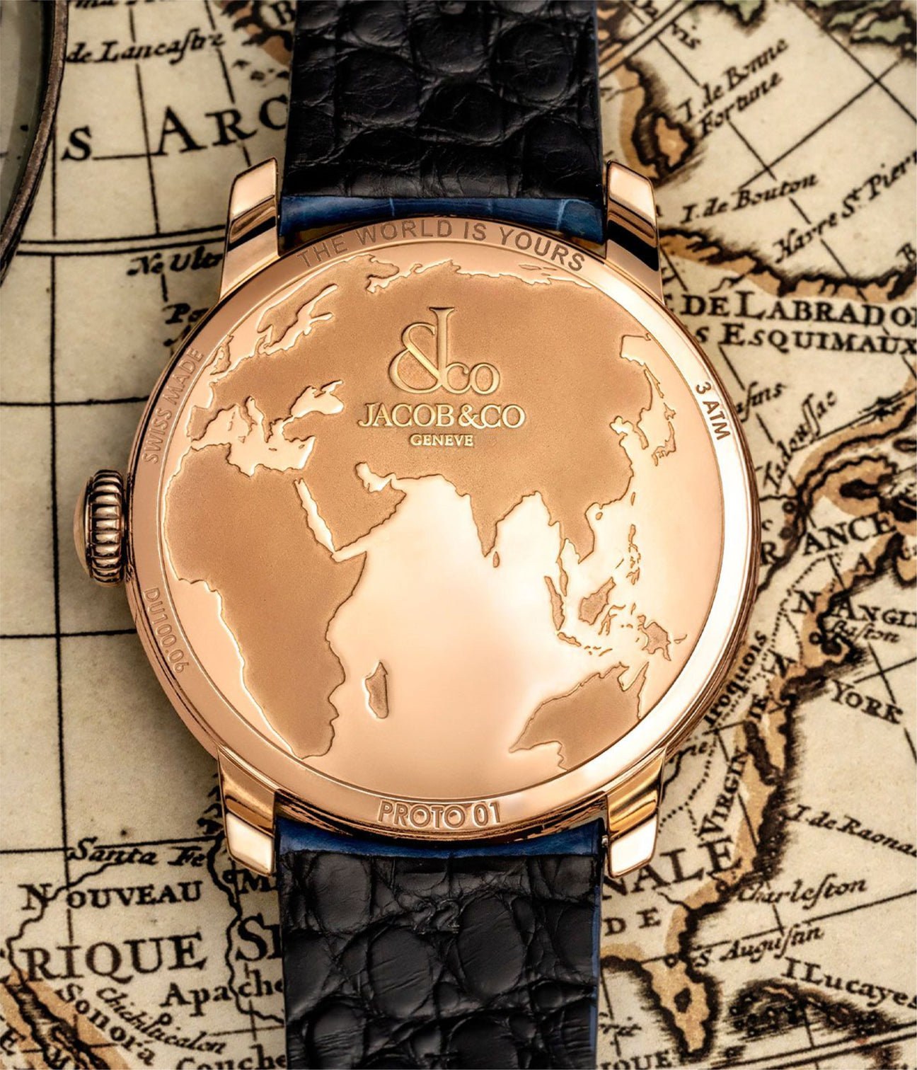Jacob & Co. The World is Yours Dual Time Zone