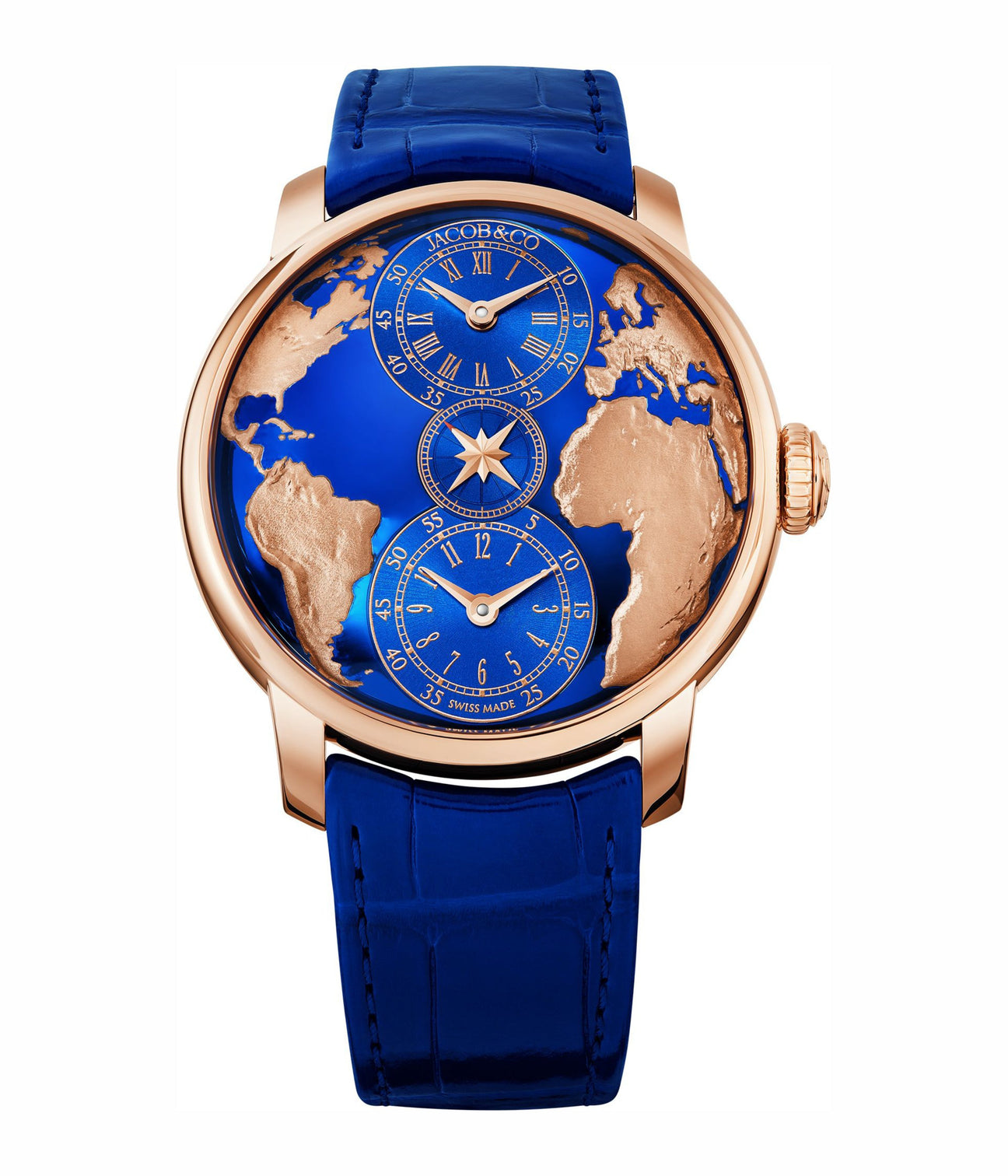 Jacob & Co. The World is Yours Dual Time Zone